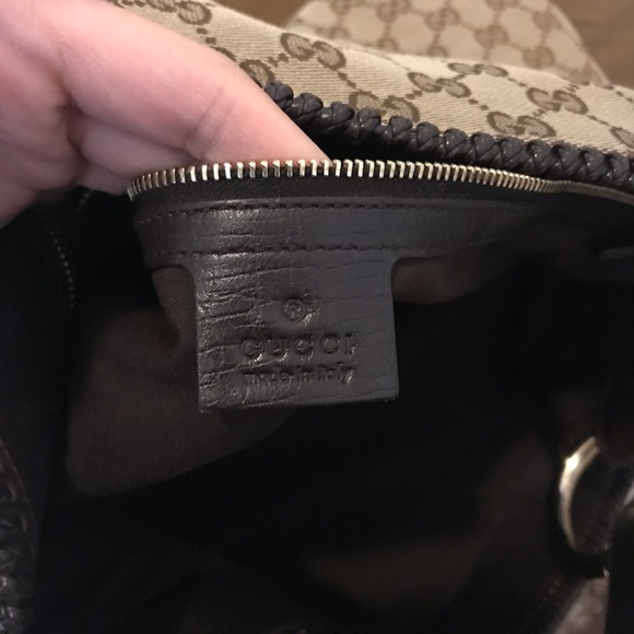 🎉🎉 SOLD 🎉🎉 Gucci Large Horsebit Hobo Monogram - Picture 6 of 7